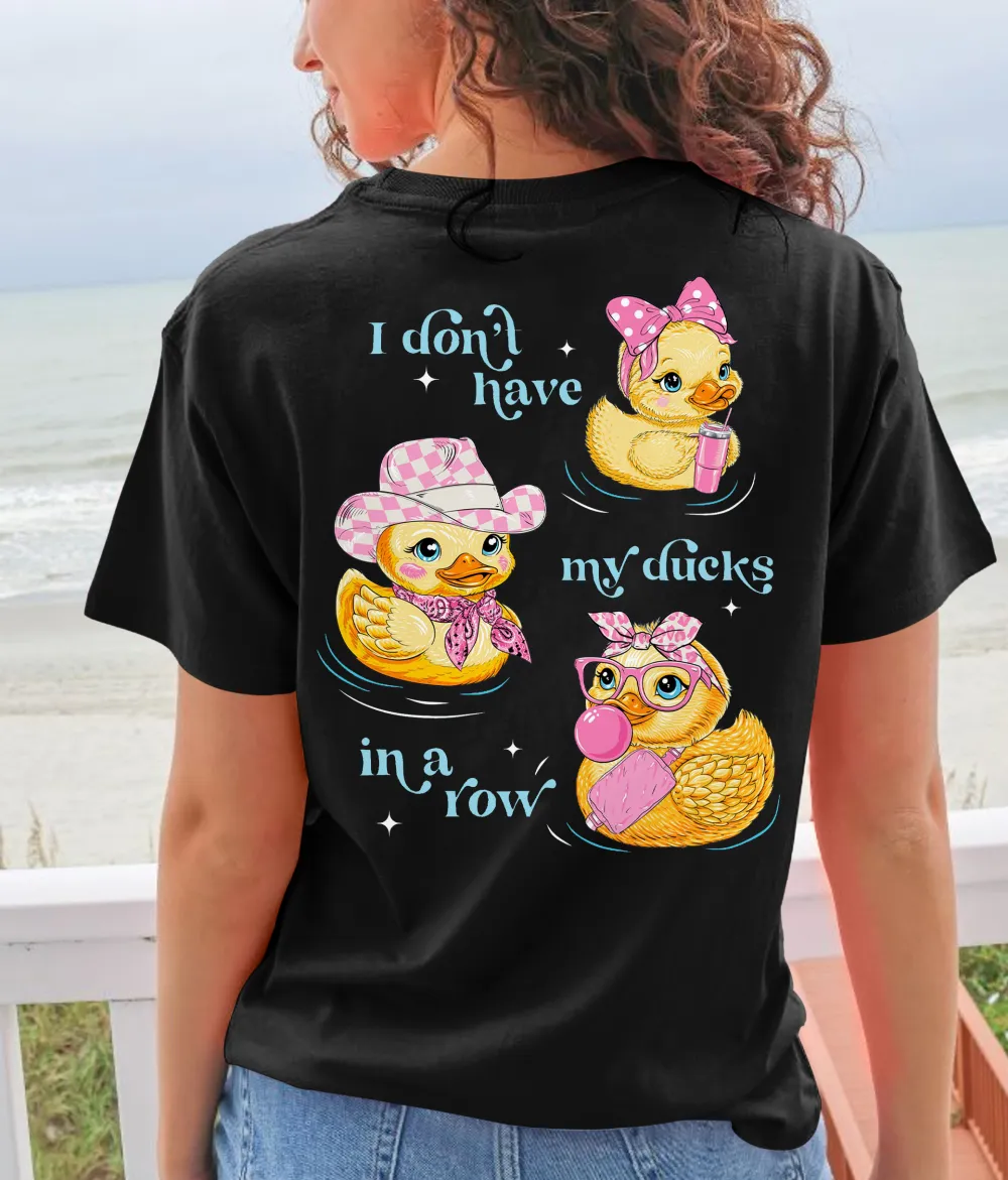 Ducks In A Row T-Shirt