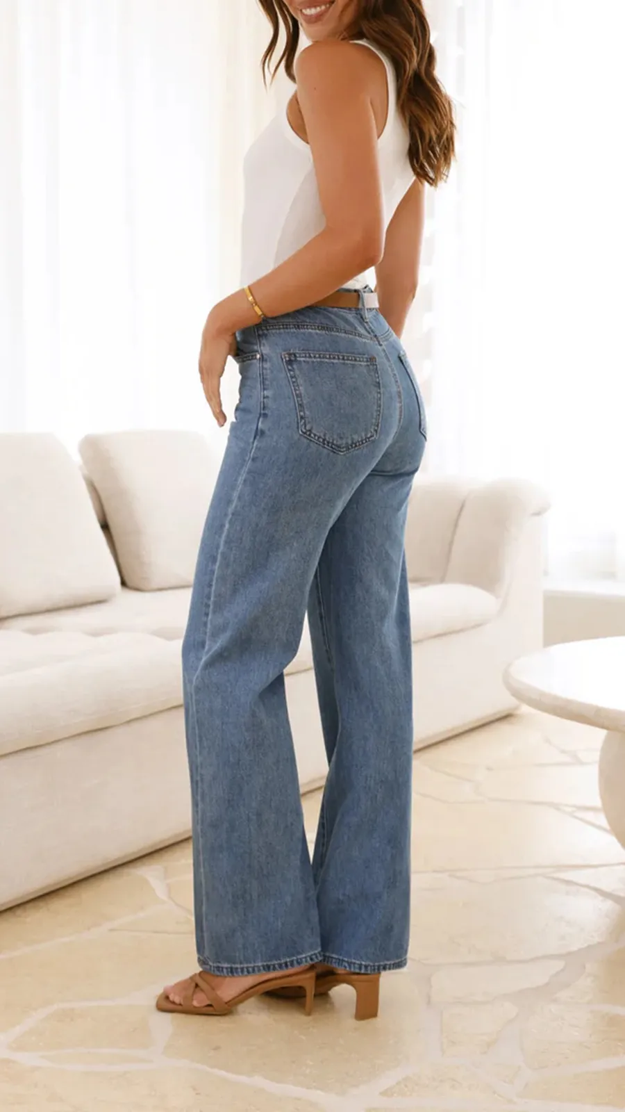 Light Weight Denim Fabrication Jeans