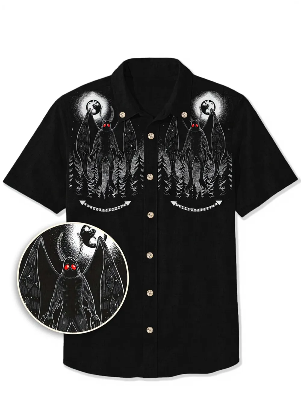 Mothman - 100% Cotton Shirt