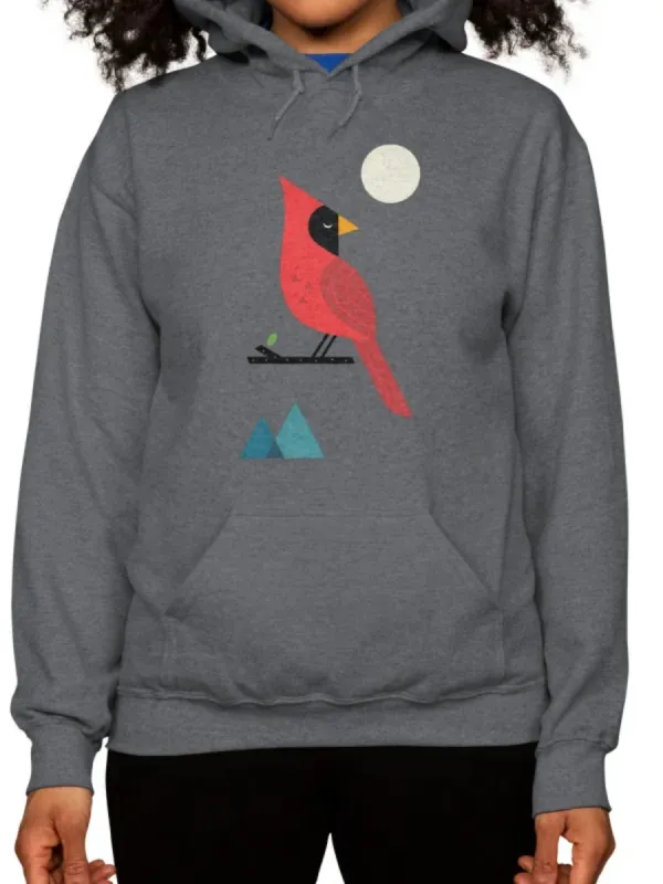 Geometric Bird Hoodie