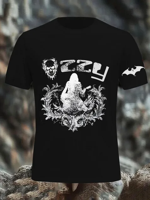 Men'S Ozzy Osbourne Printed T-Shirt