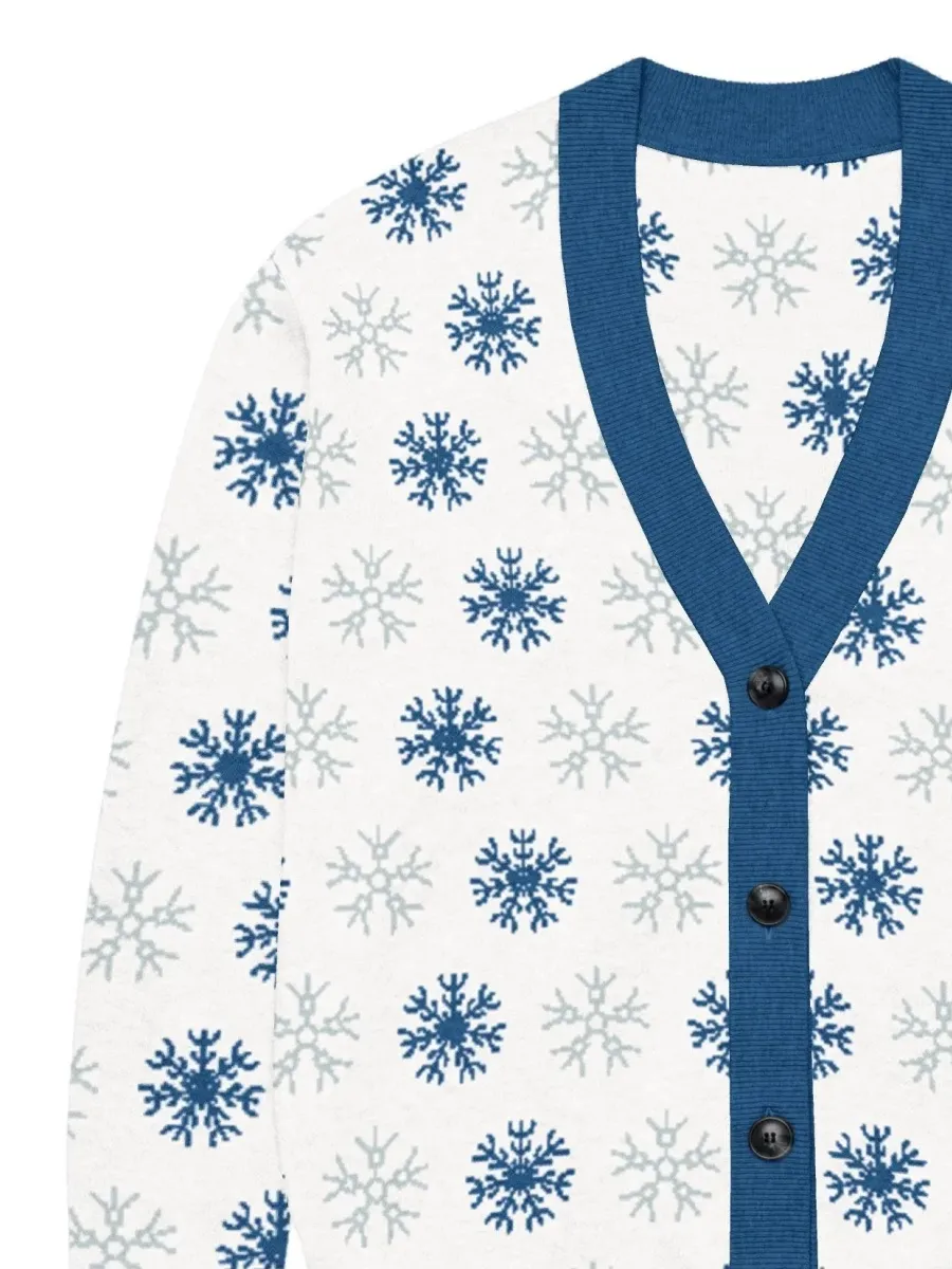 Snow Button Cardigan