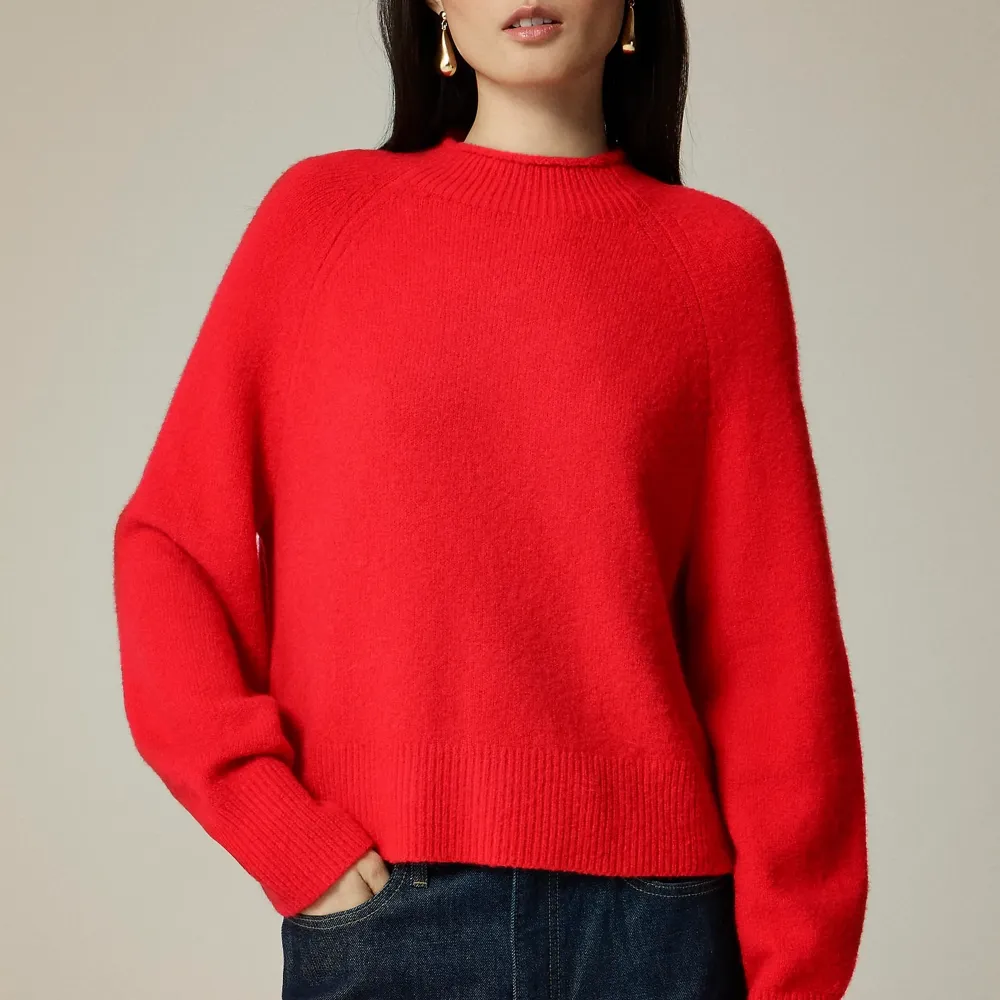 Classic Crew Neck Stretch Sweaters