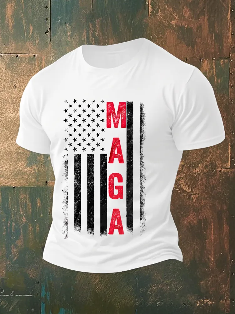 Men'S Maga Crew Neck Short Sleeve T-Shirt