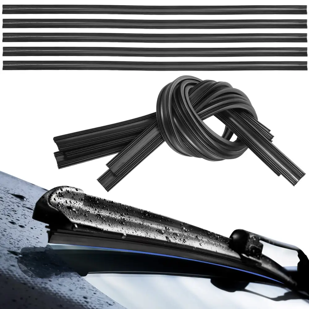 Ten Soft, Boneless Rubber Rainwiper Blades
