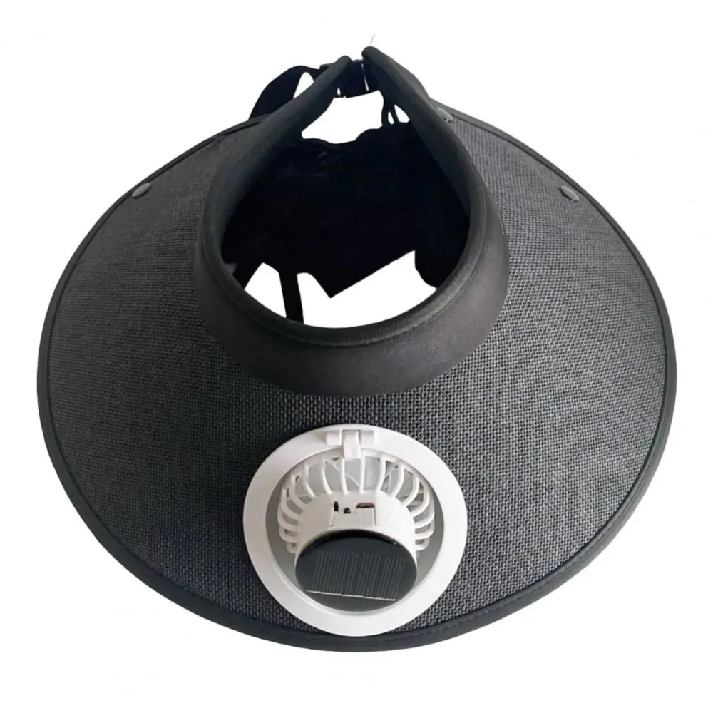 Solar-Powered Fan-Equipped Durable Fisherman'S Hat