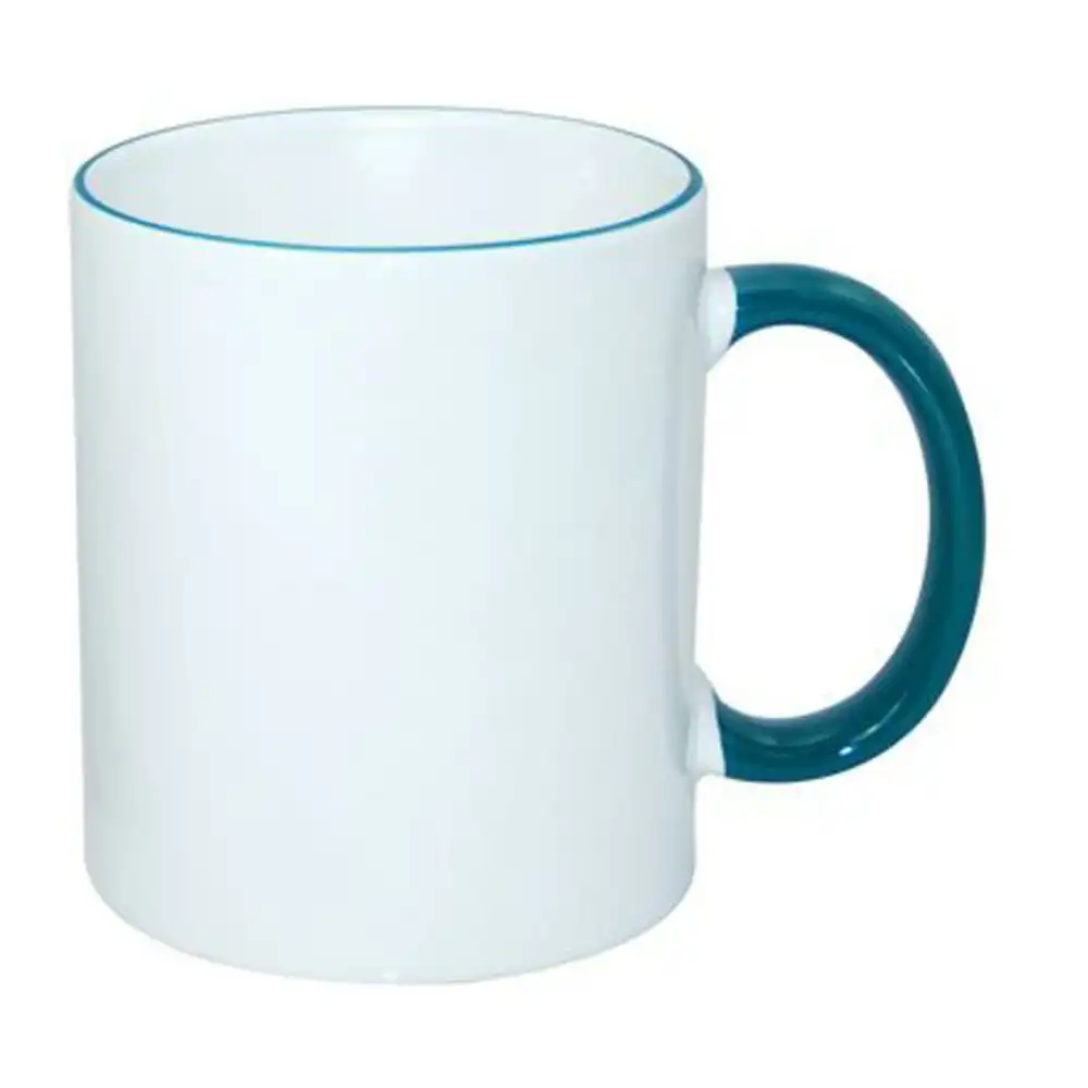 Coordinated Rim And Handle Mug