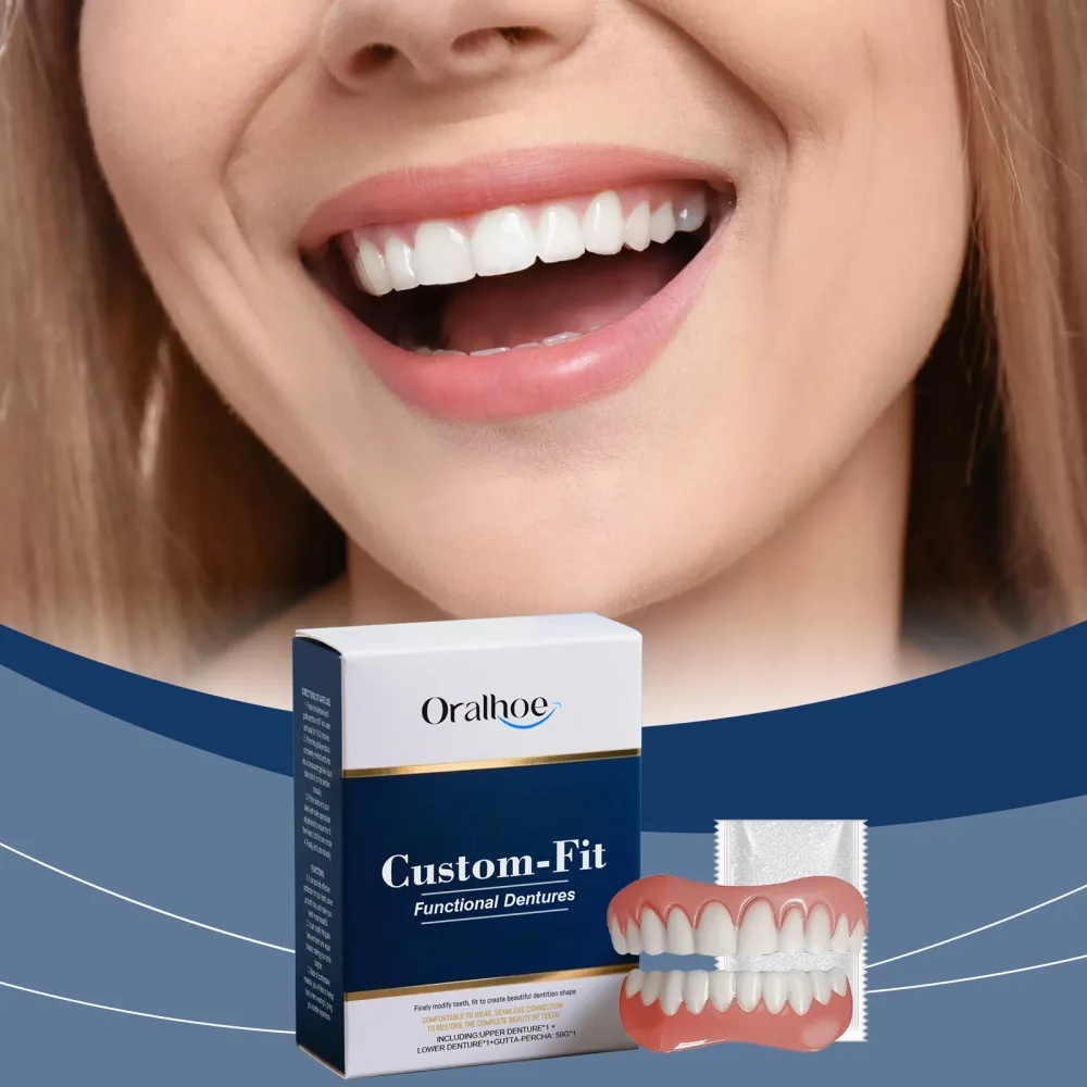 Denture decoration denture set