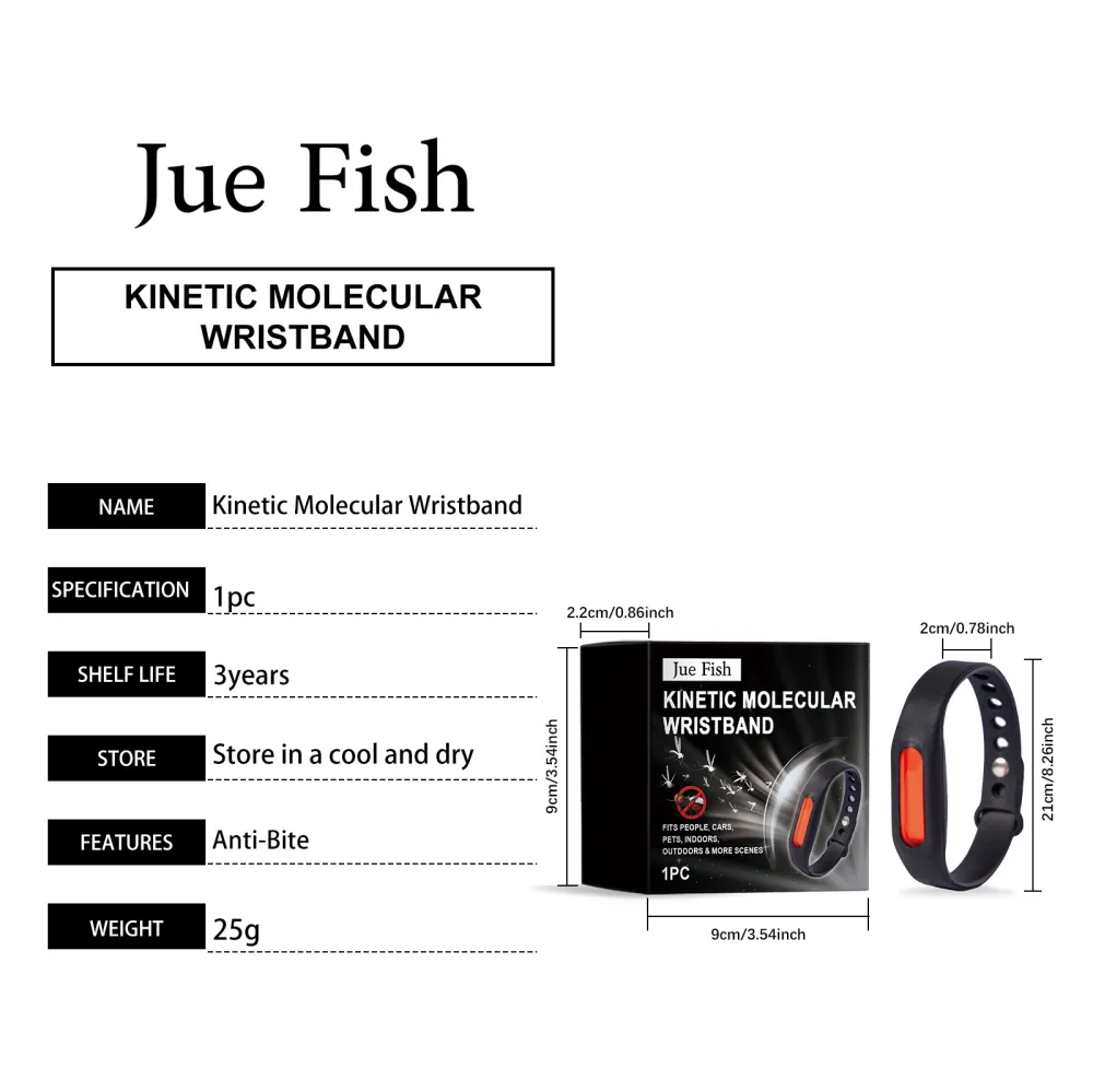 anti-mosquito silicone wristband
