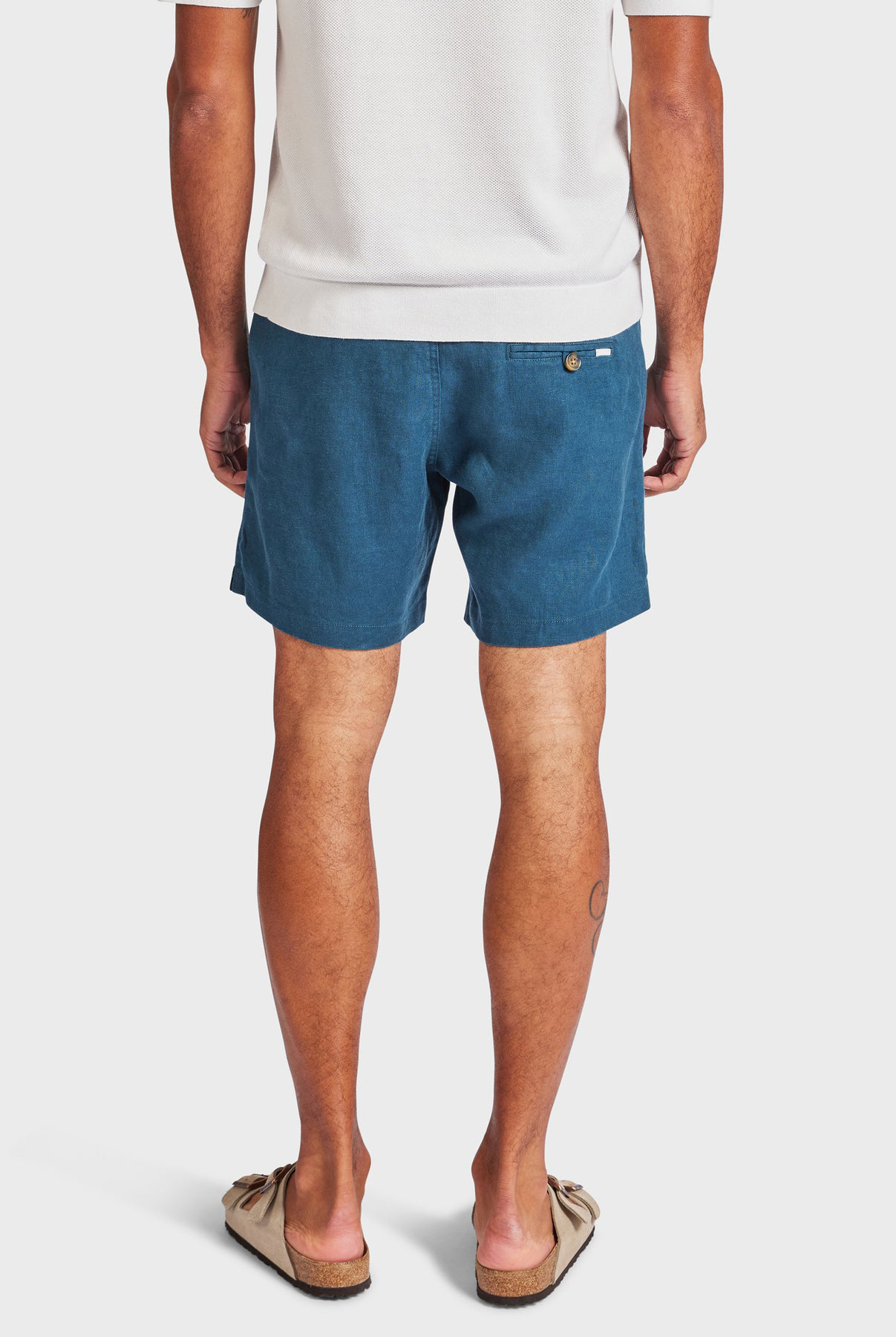 Riviera Linen Short-Bluegrass