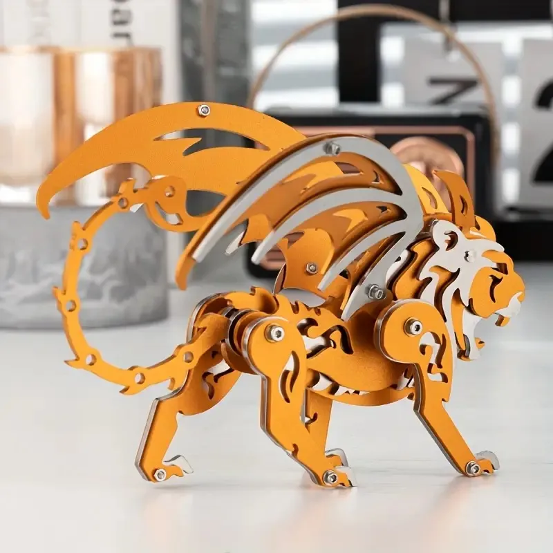 Stainless Steel Metal Animal Puzzle Toys