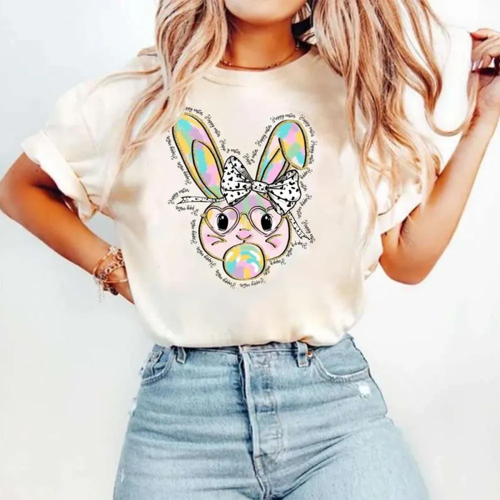 Glittery Bunny Lollipop T-Shirt