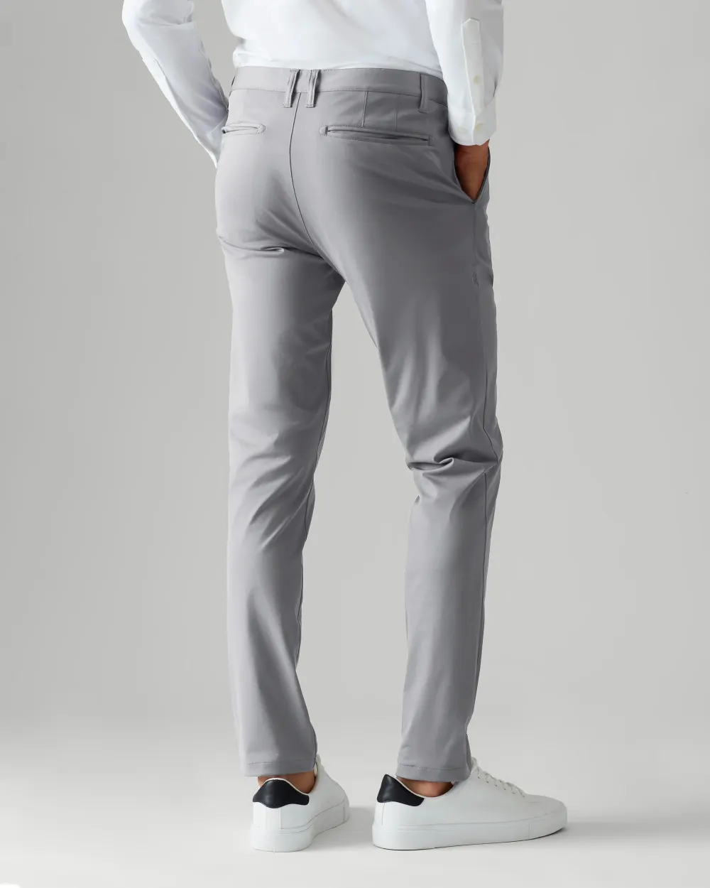 Mens Flex Flat Front Straight Fit Pants