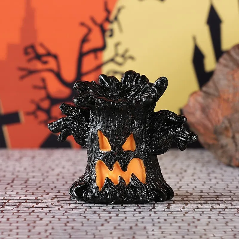 Halloween Tree Spirit LED Illuminated Decorative Resin Ornament