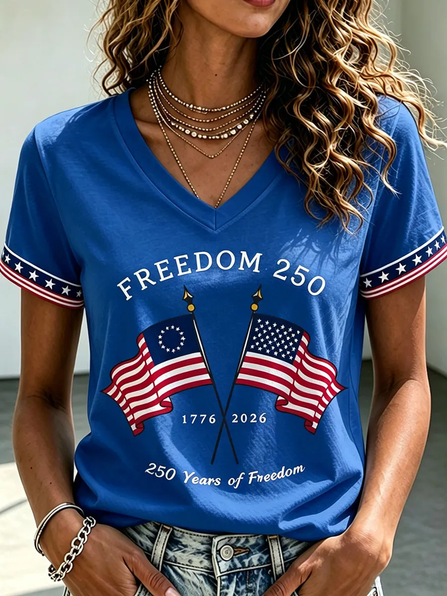 Women's 250th Anniversary of the United States T-Shirt