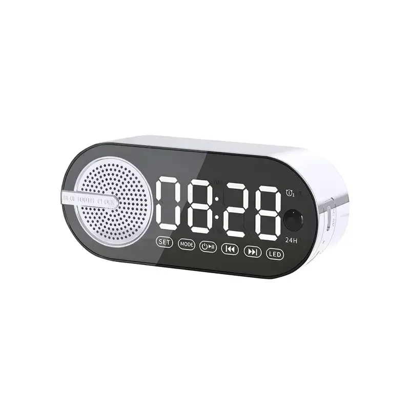 Bluetooth Portable Speaker Clock