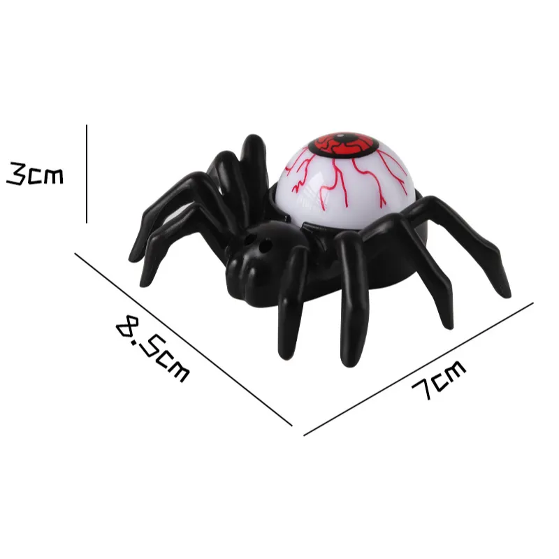 Halloween Halloween Glowing Light Spider Watch
