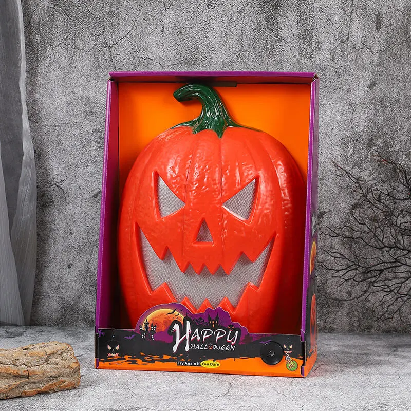 Halloween Pumpkin Skull Doorbell Decoration