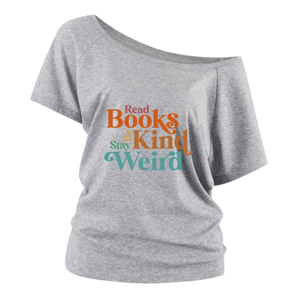 Fashion Off Shoulder T-shirts