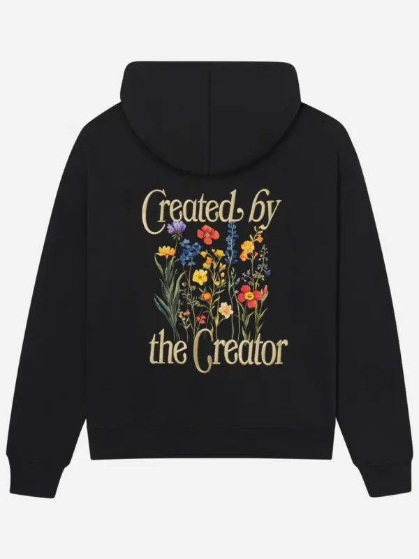 Women's Chic Minimalist Slogan Hooded Long-Sleeve Sweatshirt