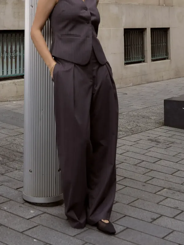The Buckle Detail Pants