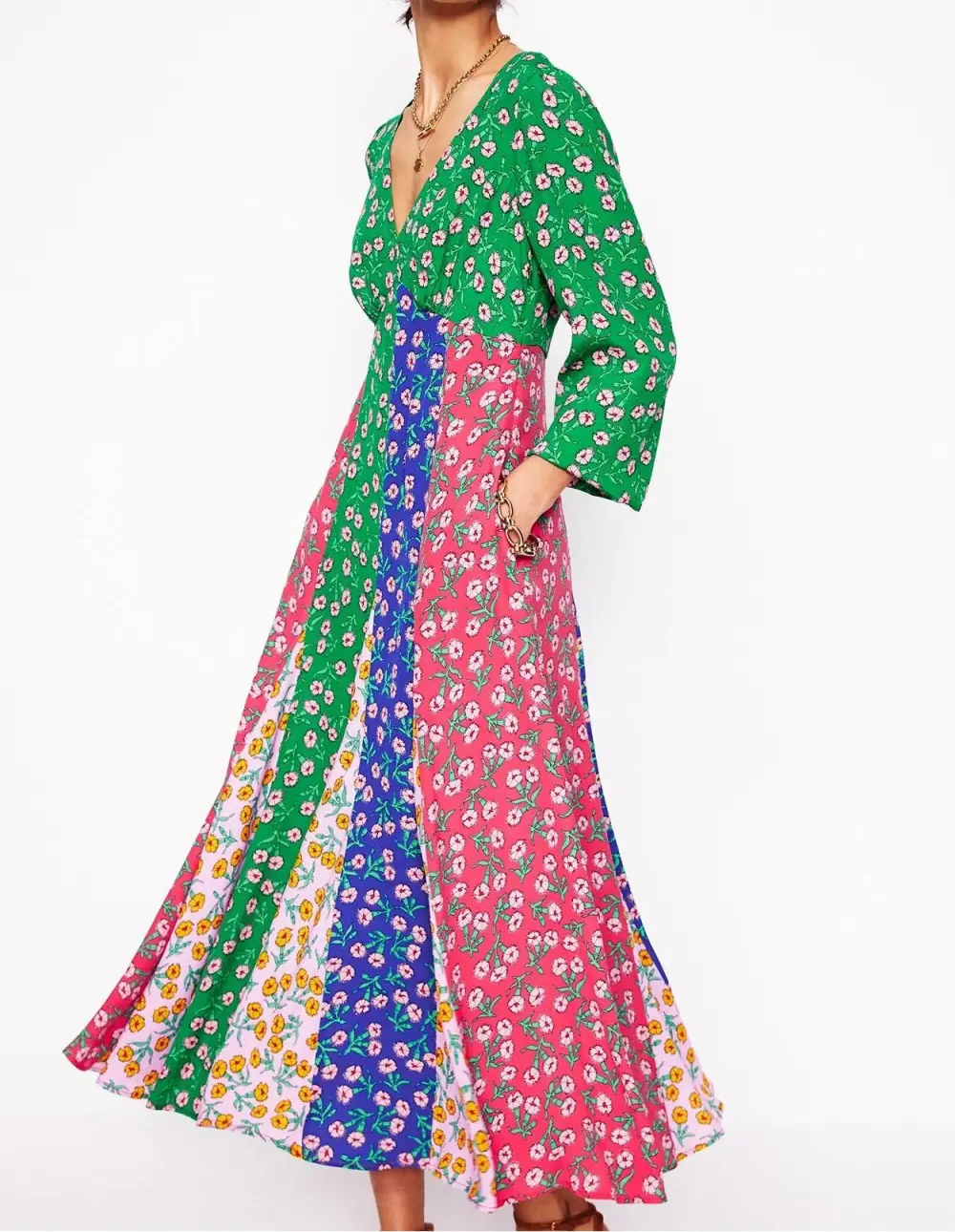 Lisa Long Sleeve Tea Dress