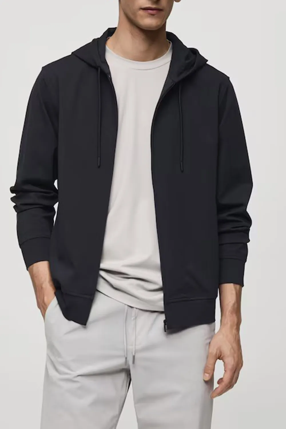 Zip-up Regular Fit Hoodies