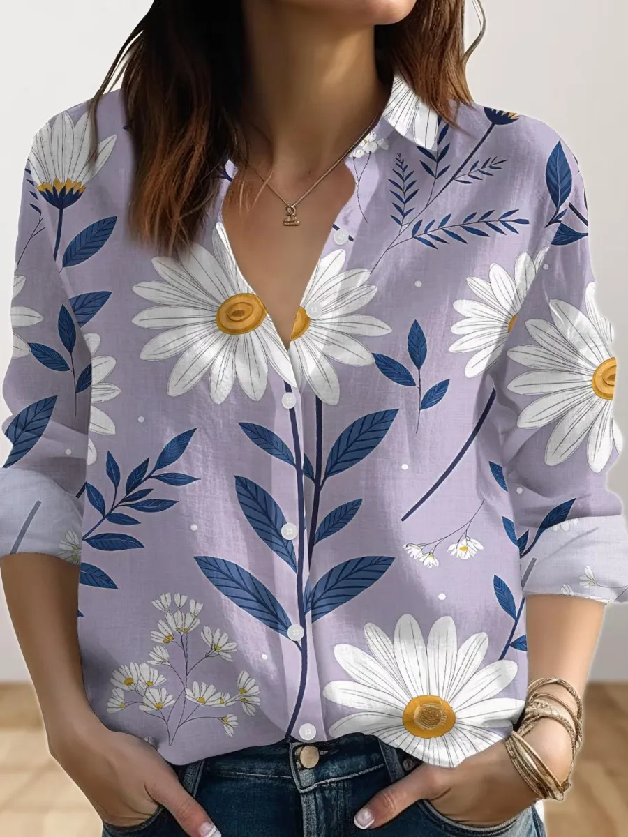 Daisy Print Shirt