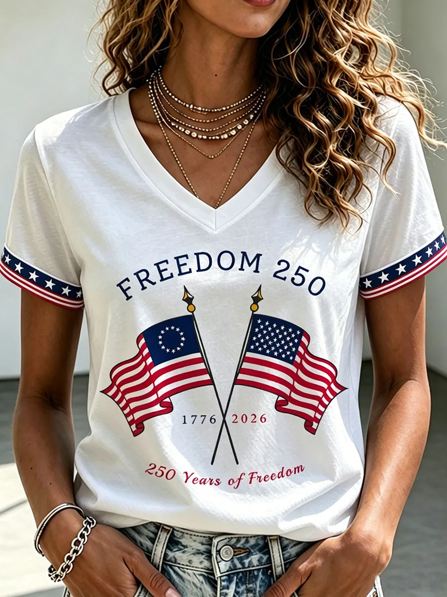 Women's 250th Anniversary of the United States T-Shirt
