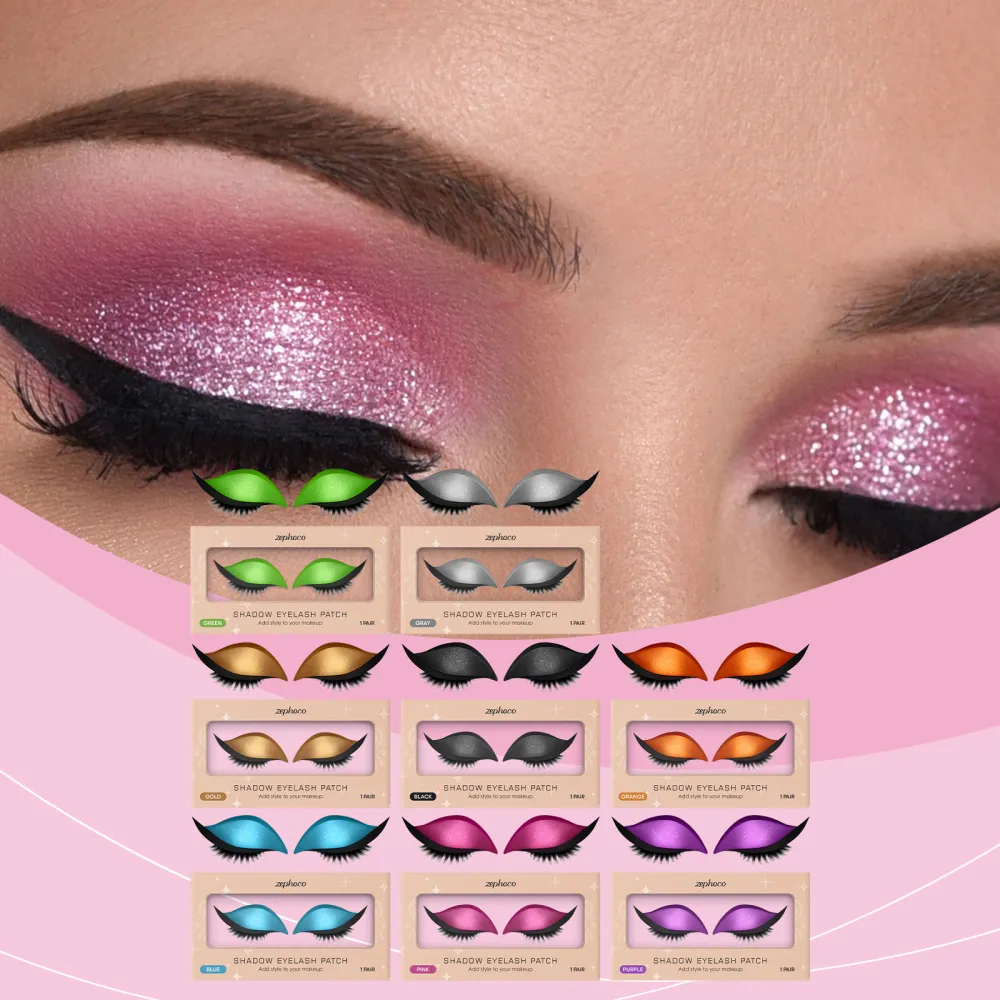 Eyeshadow mascara patch