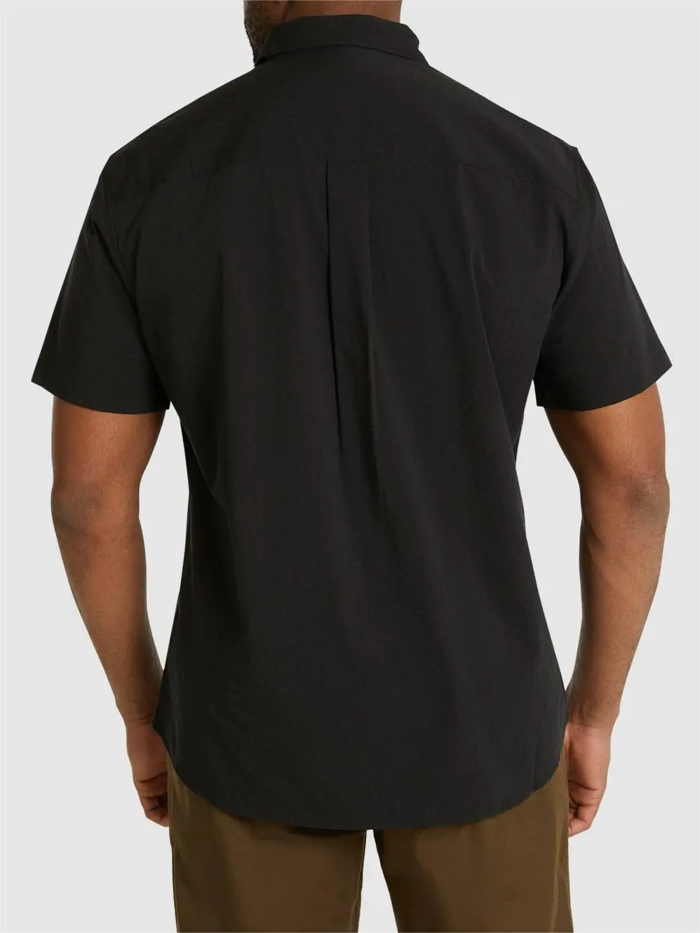Men's Simple Solid Short Sleeve Shirts