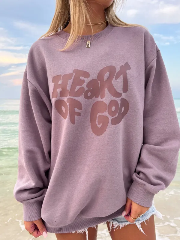 Women's Whimsical  Slogan Print Long-Sleeve Sweatshirt