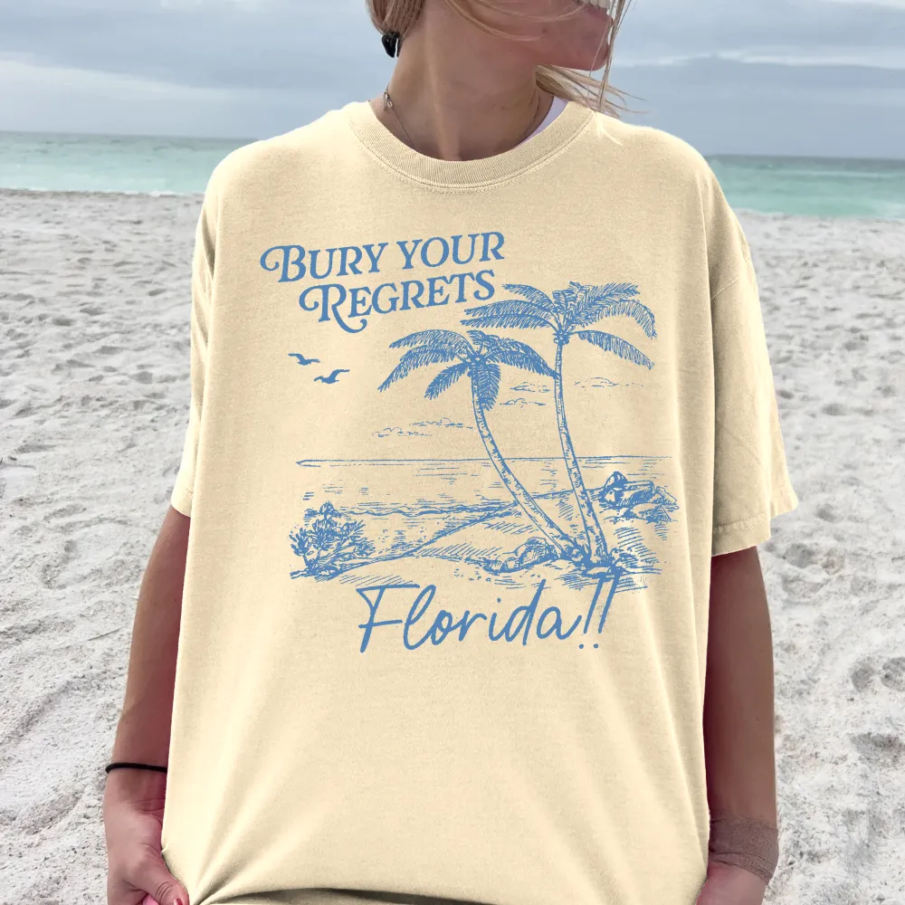 Palm Tree Florida - Themed Graphic Tee