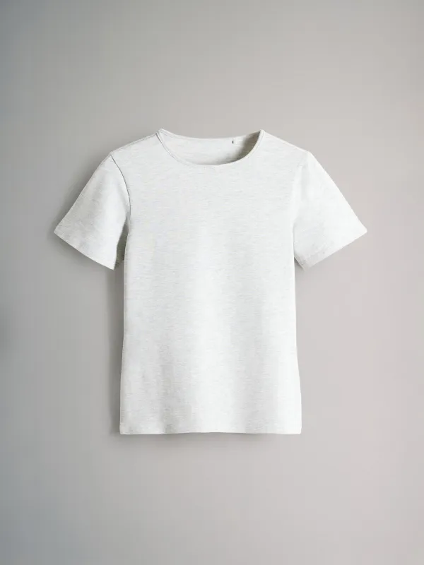 5-Piece Fitted Round Neck T-Shirt Set