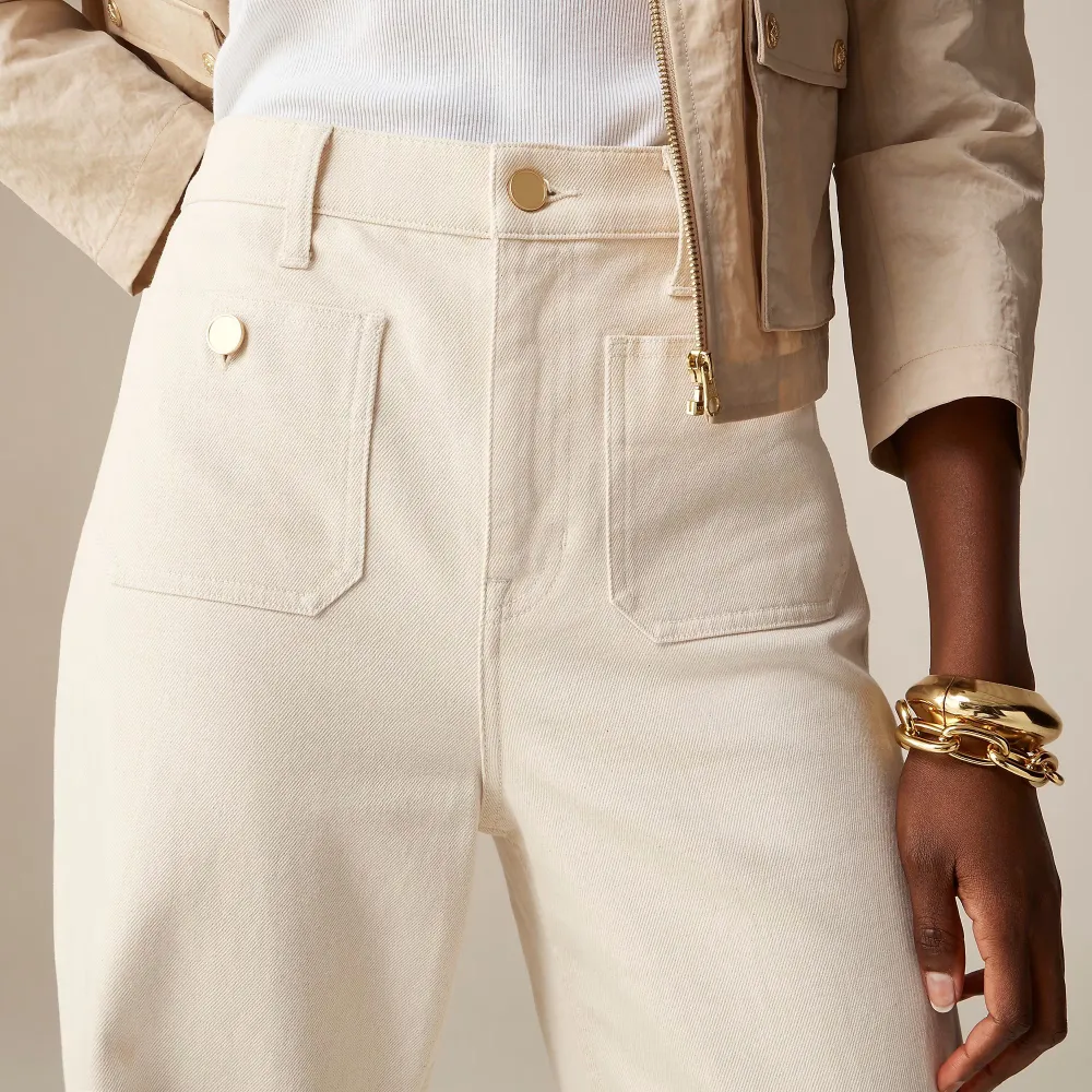 Denim Trouser in Rinse Wash