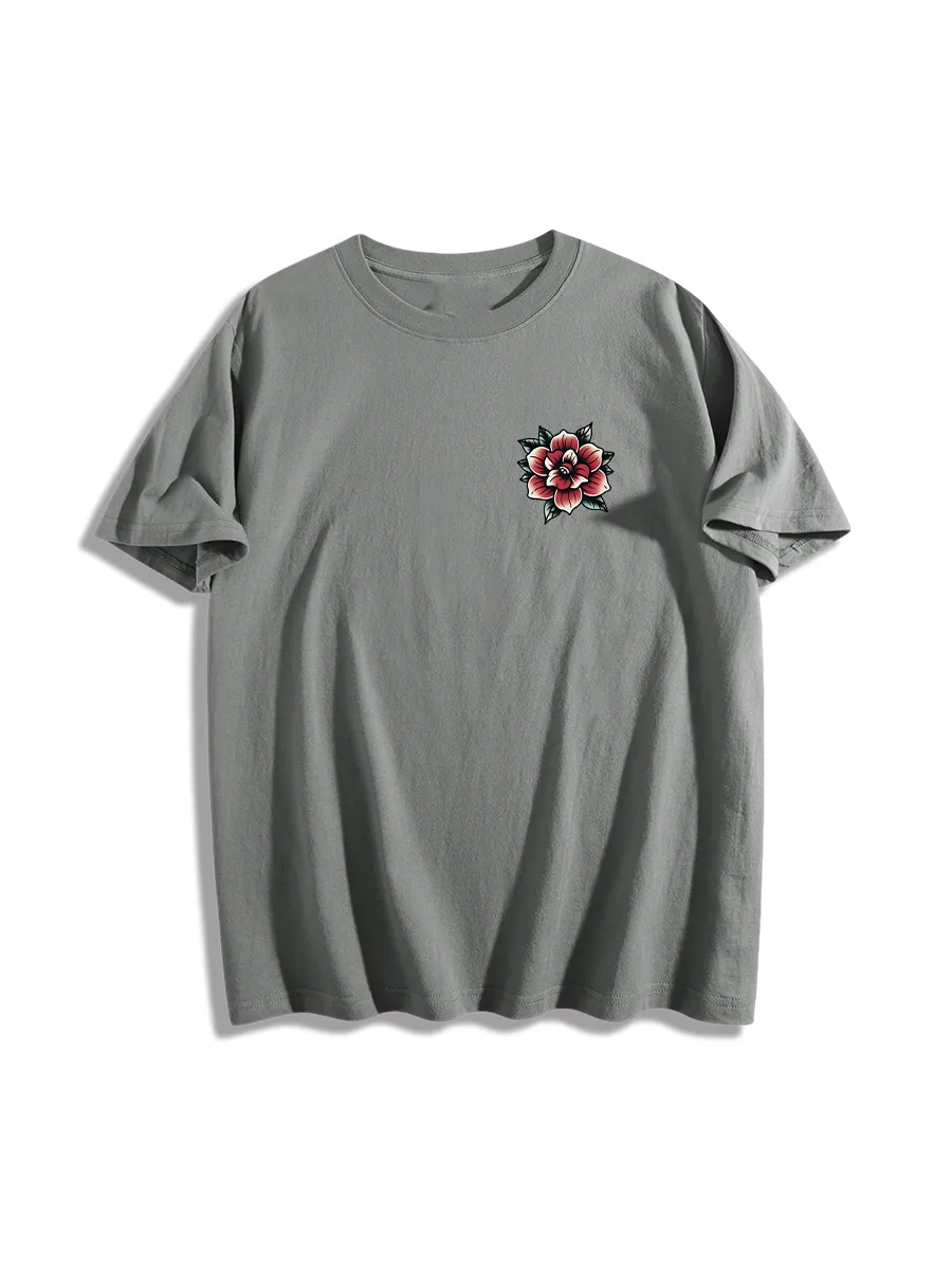 Floral Wave Design T-Shirts