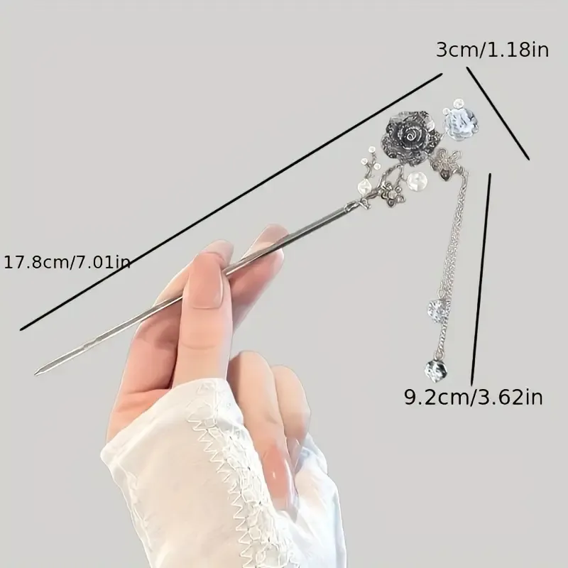 Casual Style Cooling Tassel Hairpin,