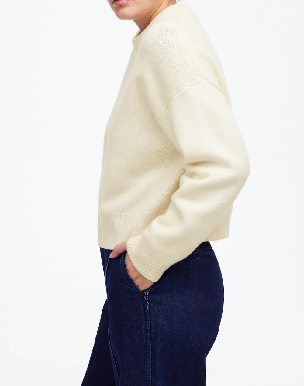 Boxy Crewneck Sweaters