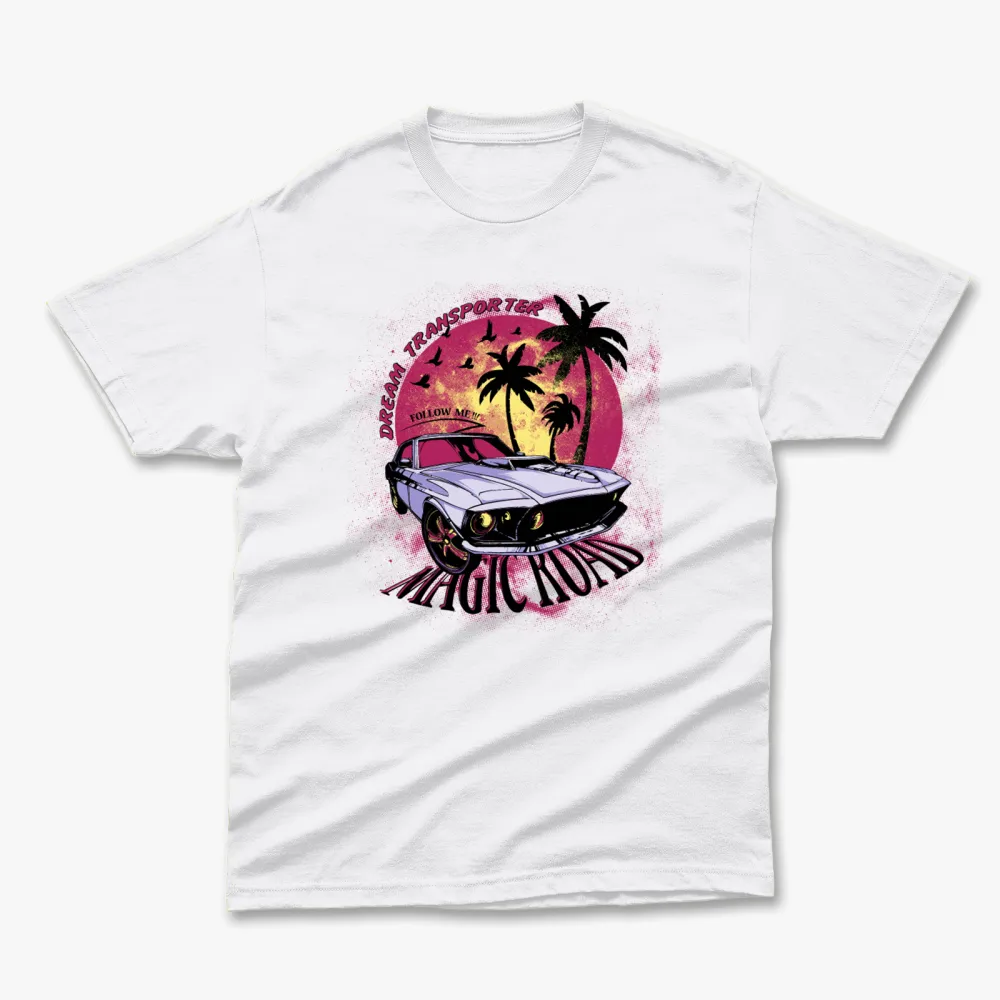 Holiday Coconut Tree Printed T-Shirts