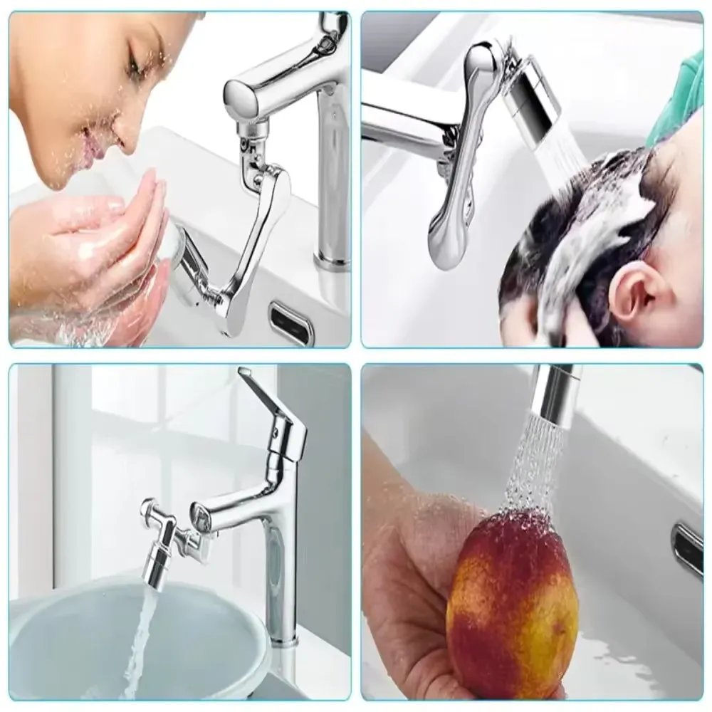 New Universal Rotation Extender Faucet Aerator