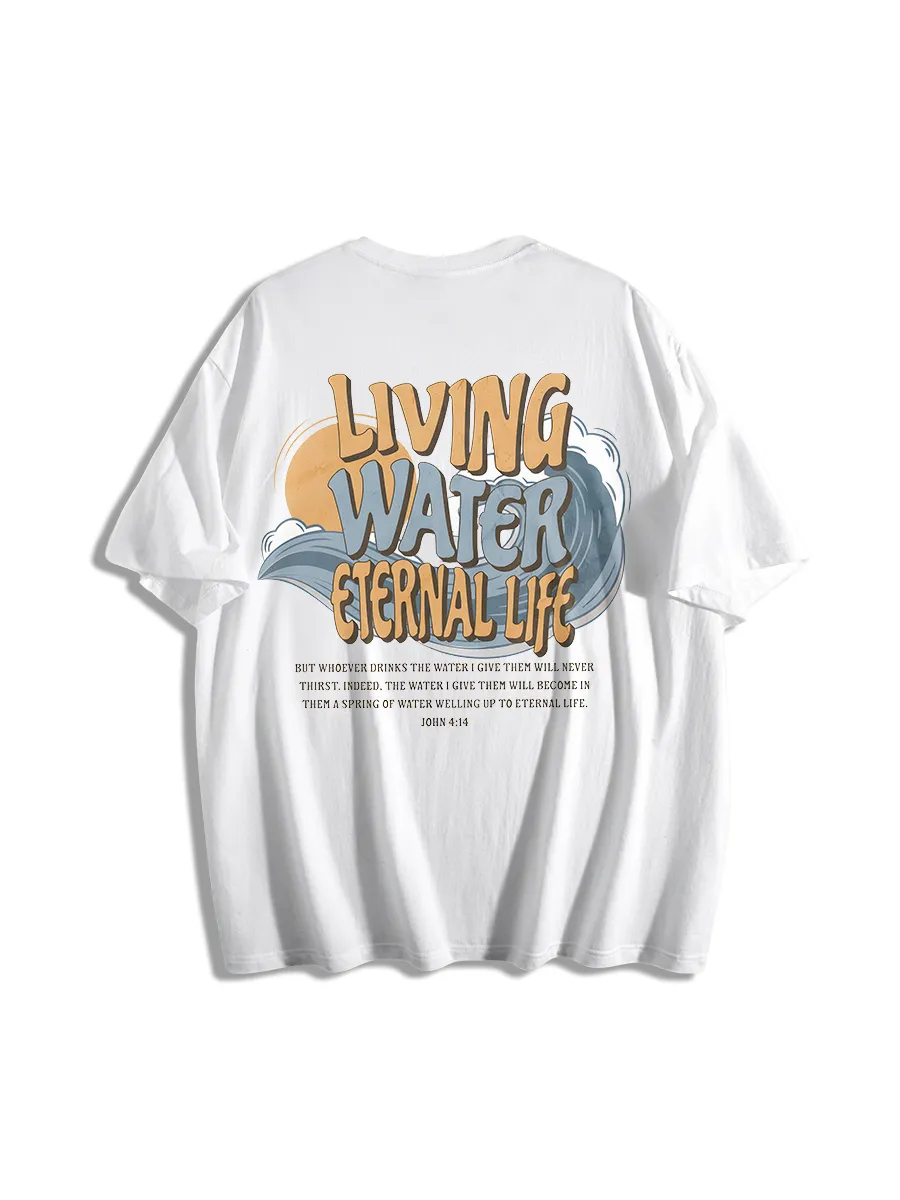Religious Themed Water Life Graphic T-Shirt