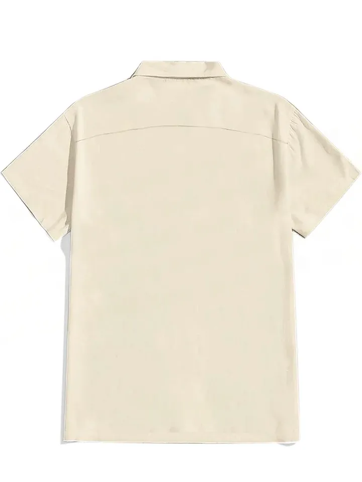 Skull And Flower - 100% Cotton Shirt
