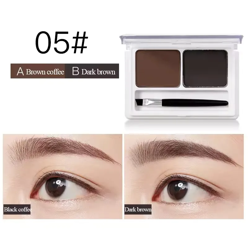 Easy-To-Apply Natural Sweat-Proof Multi-Color Eyebrow Gel