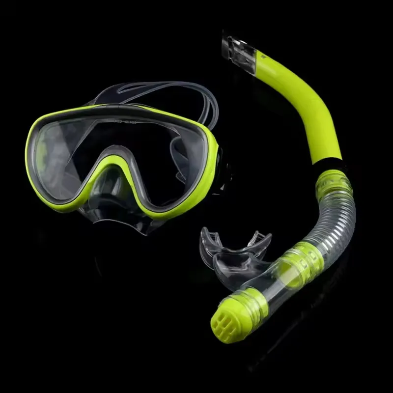 Transparent Silicone Glass Mirror Swimming Goggles