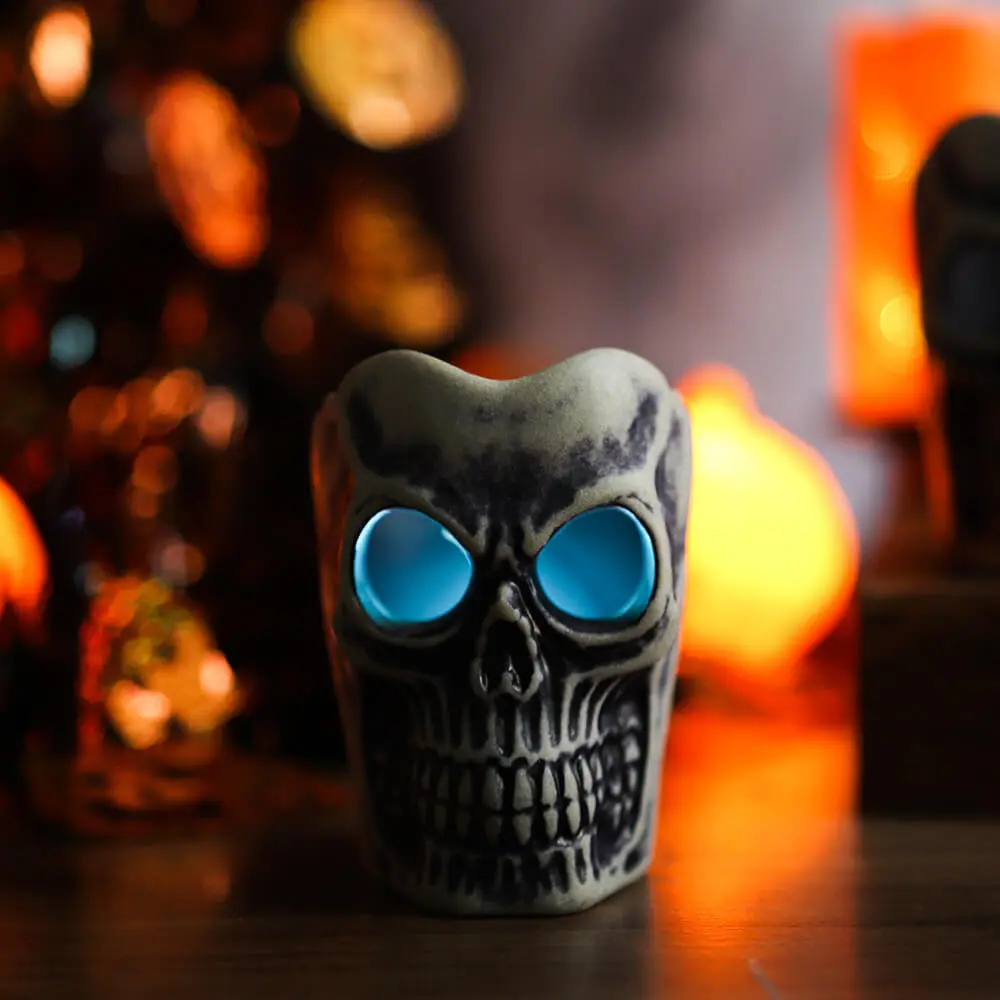 Skull & Pumpkin Flameless Candles🕯️🖤