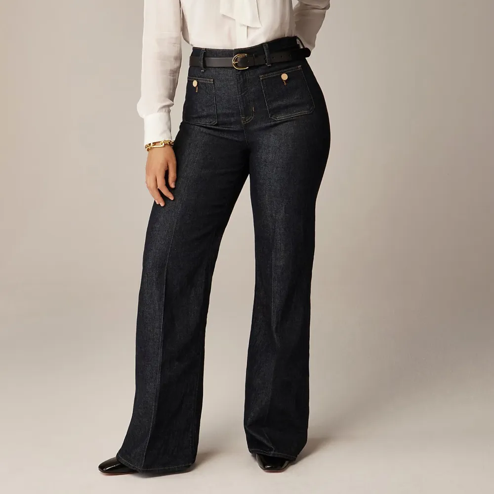 Denim Trouser in Rinse Wash
