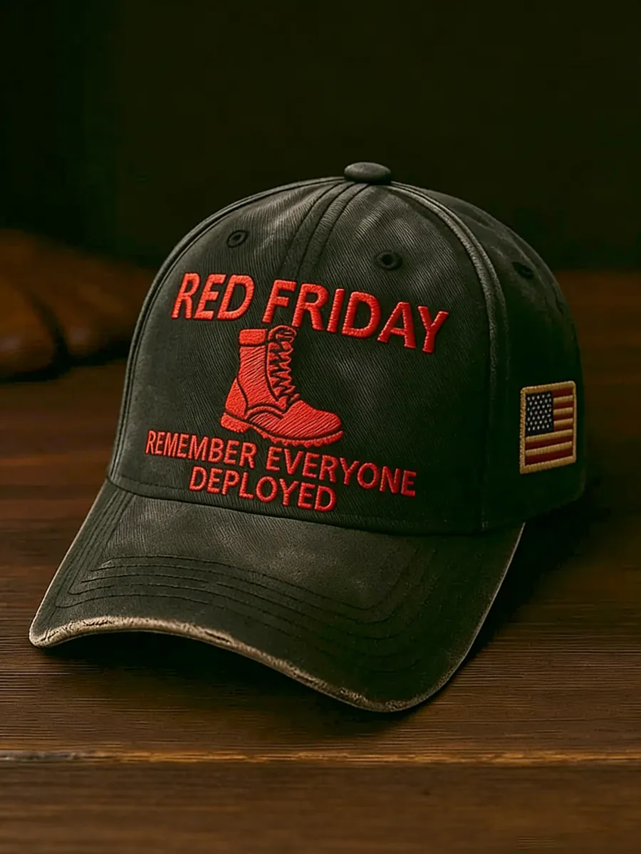 American Red Friday Printed Casual Hat