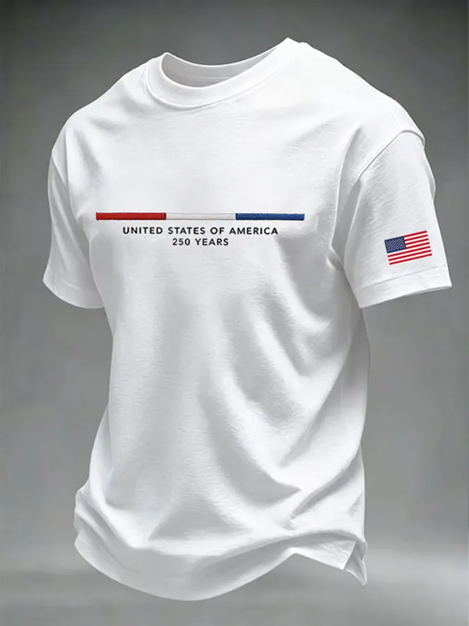 Men's USA Print T-Shirt