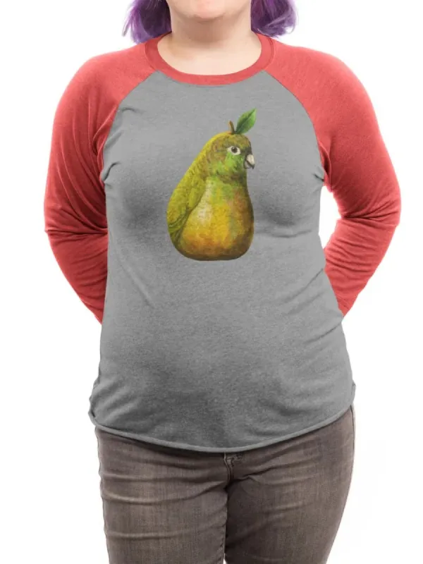 Pear Parrot Raglan T-Shirt