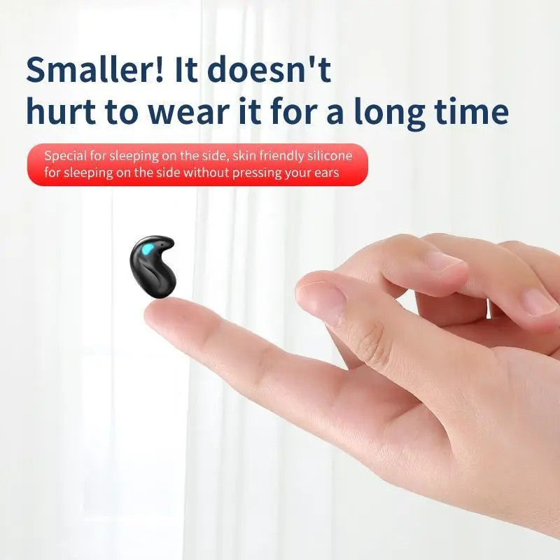🔥Hot Sale 60% OFF🔥Thin Waterproof Earbuds for Small Ears: Comfortable for Sleep, Exercise - No Pressure, Low Delay, Long Life